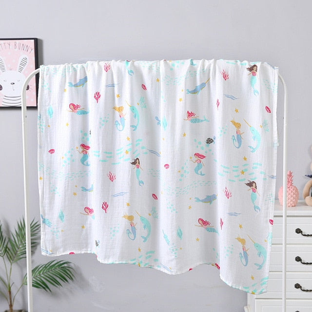 Cotton Baby Newborn Blankets for Bath